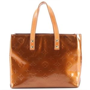 Louis Vuitton Reade PM Monogram Vernis and Vachetta Leather